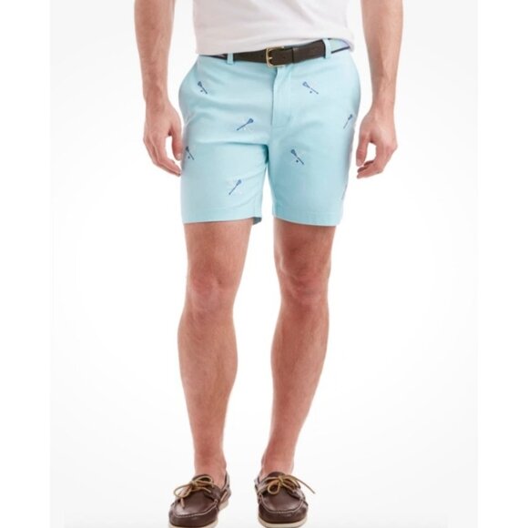 Vineyard Vines Other - Vineyard Vines 7" Lacrosse Embroidered Breaker Shorts in Pool Side 40